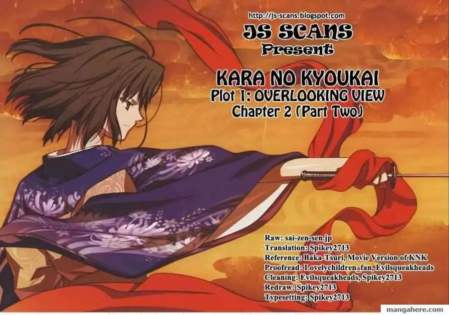 Kara no Kyoukai: The Garden of Sinners Chapter 2 33